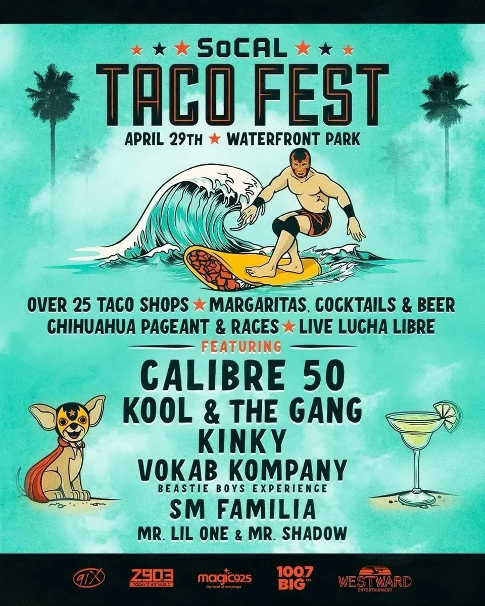 LuchaLibreStars's tweet photo. SoCal Taco Fest 2023 #Calibre50 #LuchaLibreAllStars https://t.co/XloEHft3G1