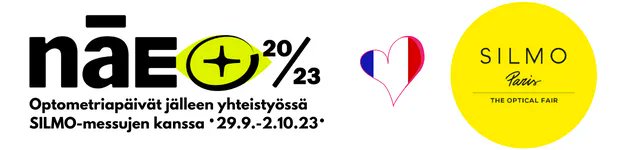 naetoimiala's tweet image. SILMO Paris on ensi viikolla järjestettävän NÄE2023 Optometriapäivien virallinen tukija ja yhteistyökumppani. Perjantaina 10.2. Yrittäjäilta aloittaa NÄE23-tapahtuman Sokos Hotel Triplassa. Ilmoittaudu mukaan hybriditapahtumaan: buff.ly/3H3A3KC. #NÄE2023 #silmoparis