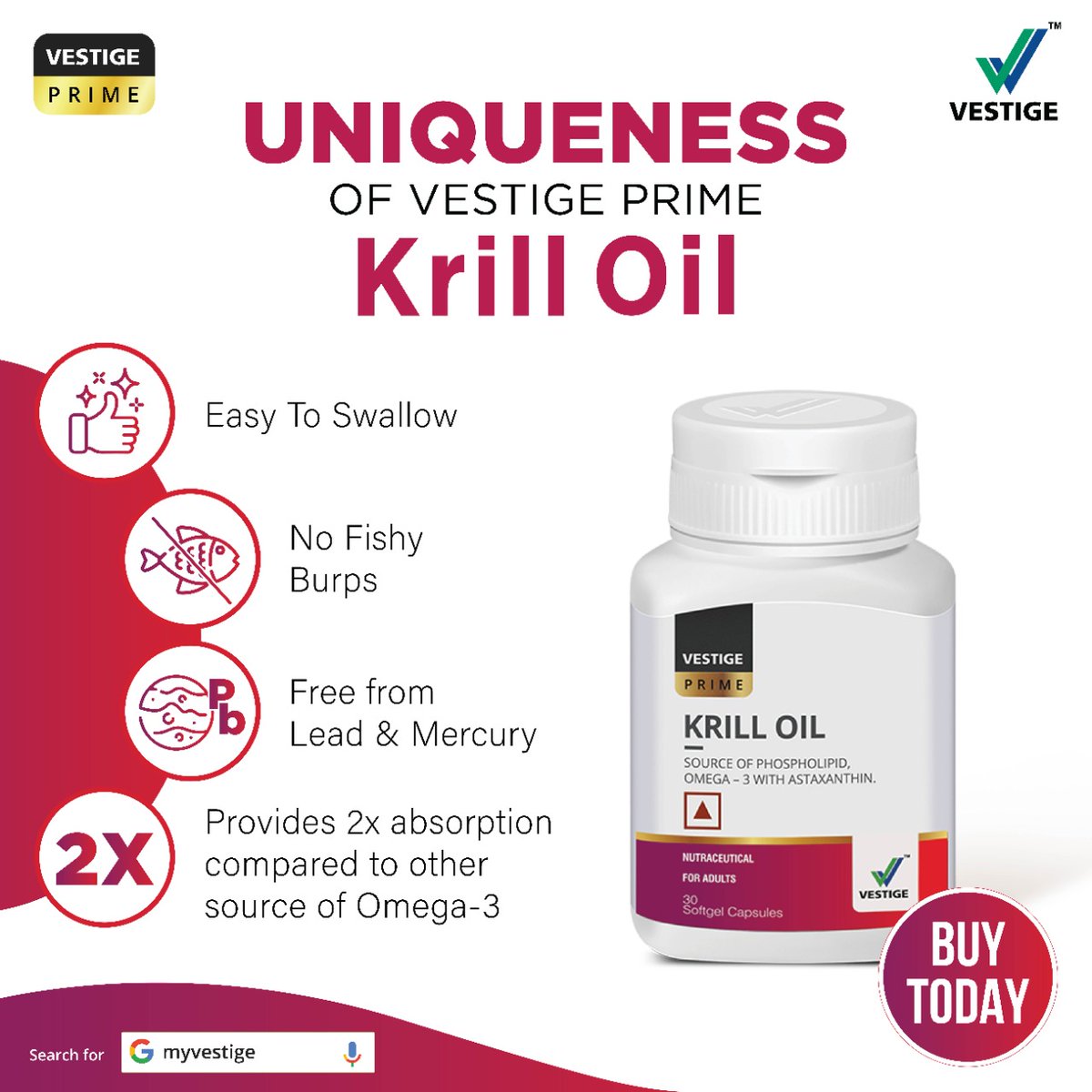 Vestige Marketing on Twitter "Vestige Prime Krill Oil is a source of