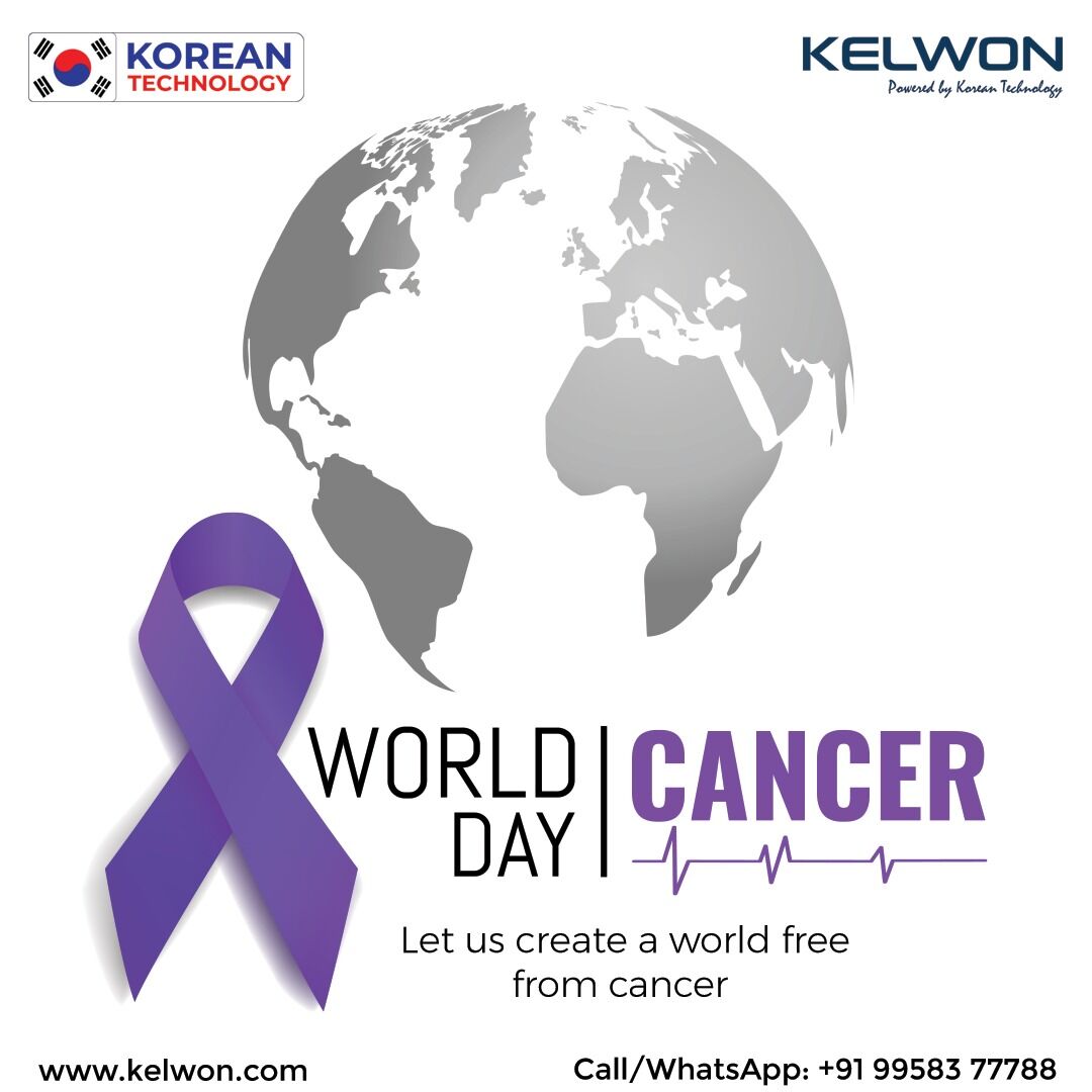 KelwonIndia's tweet image. Let us add more meaning to World Cancer Day by creating more awareness about it.
Let’s raise awareness of Cancer and encourage its Prevention, Detections and Treatment.

#Kelwon #Innovation #KoreanTechnology #Technology #WorldCancerDay #Awareness #AwarenessAagainstCancer