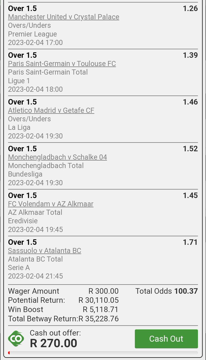 LindaIzKing's tweet photo. Saturday betting activated on Betway ⚽ Retweet for others to eat. Let's get it 🍏 #Punt4aMillion

X431250FA https://t.co/5aJTbvwRsh