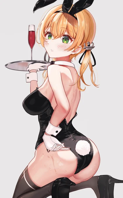 バニーなプリンツ・オイゲン #艦これ 