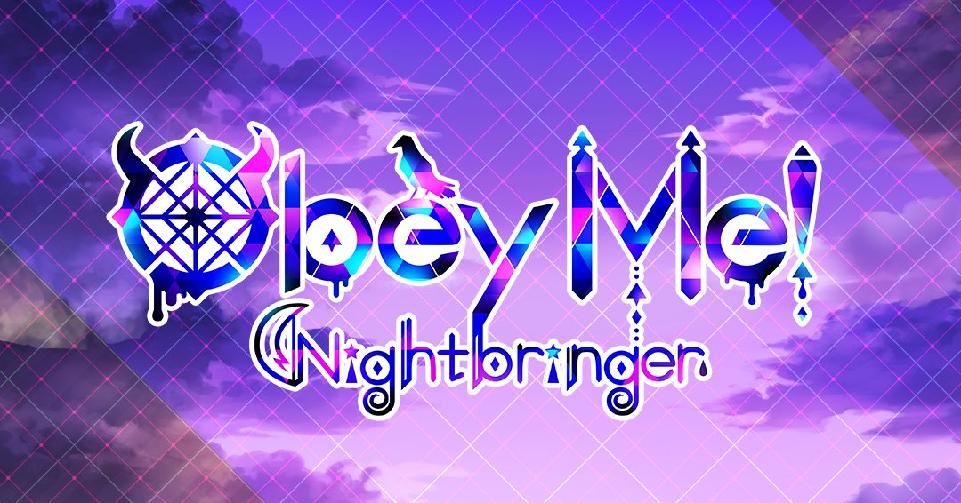 ObeyMeOfficial1's tweet photo. As announced during today's livestream, for the latest installment in the Obey Me! series Obey Me! Nightbringer, we have set up new socials.
Check our bio for the link to the new accounts and give Obey Me! Nightbringer a follow! 💖

#Obeyme #ObeyMeNightbringer https://t.co/tgAL90Lg4e