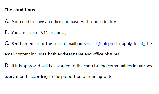SOLR20344451's tweet photo. 50,000 Hash coins will be used for DAO construction and You can apply for hash Community Award if you meet the standard, https://t.co/mll20OjheJ