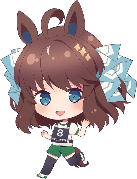 #ウマ娘 エルフィンSなのでタクトちゃん 短パンなのは許して...(今きづいた 