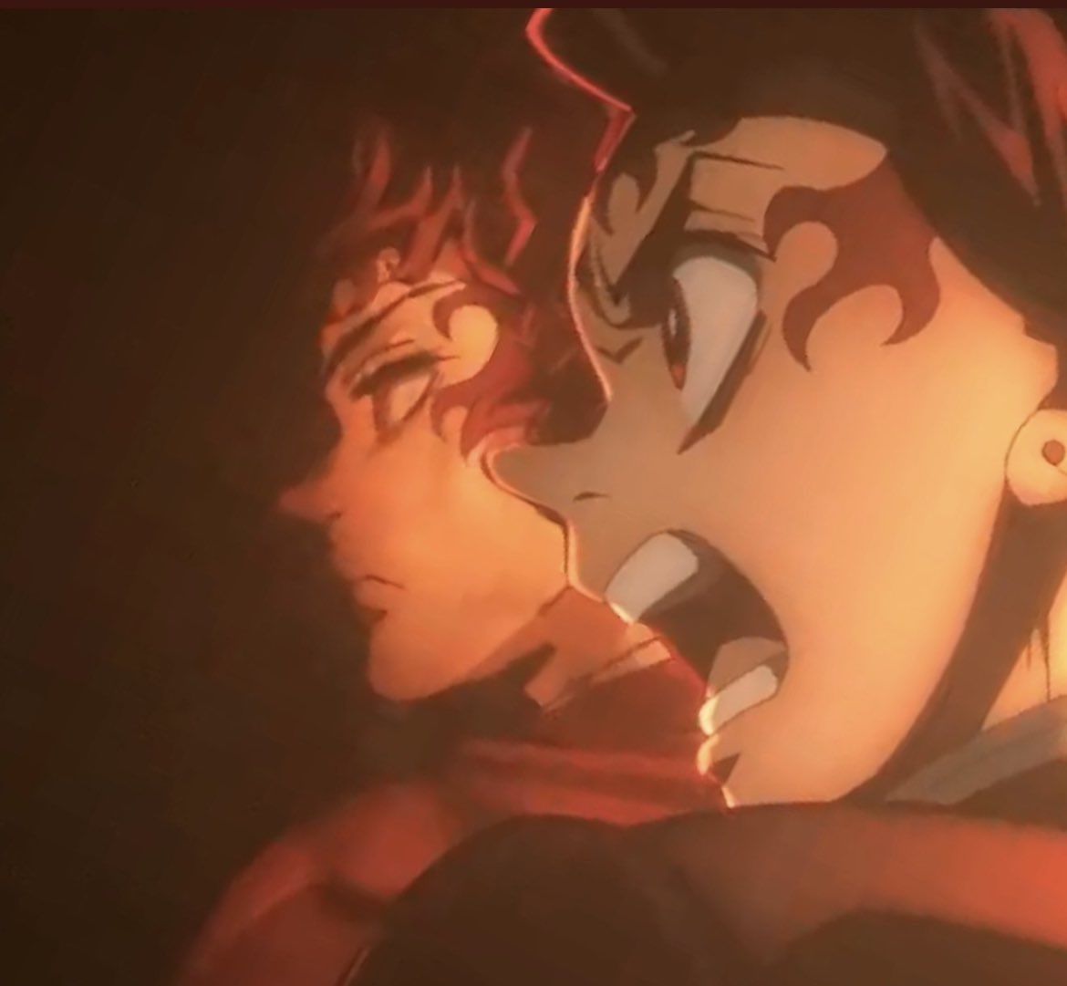 derek on X: A screenshot of the new demon slayer opening got