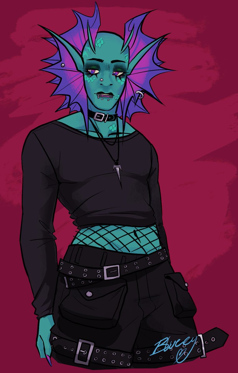 Blueey_Pinkbox's tweet photo. Haven't done stuff with an oc in awhile, so heres Jackel in his new 2023 look, he's one of my older characters but I still love em :D https://t.co/mLOXhb71qD
