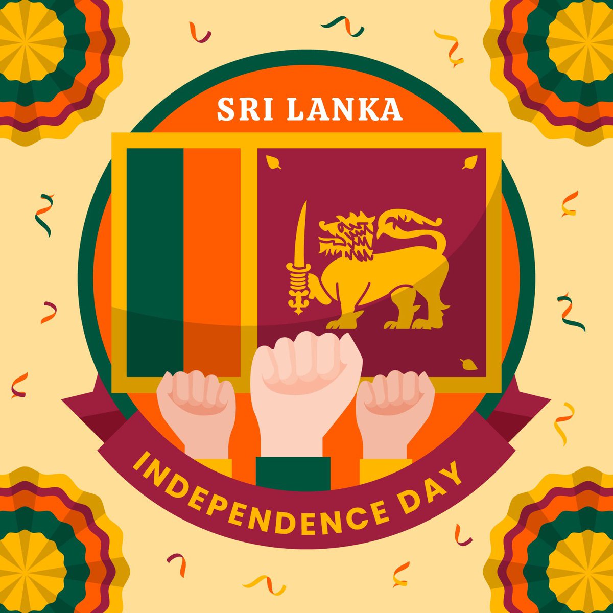 SouthernWebSys1's tweet image. Celebrating 75 years of independence day 🇱🇰

#independent #independanceday #happyindependenceday #srilanka #srilankaindependenceday #peace #nationalday #nation #srilankans #southernwebsystems
