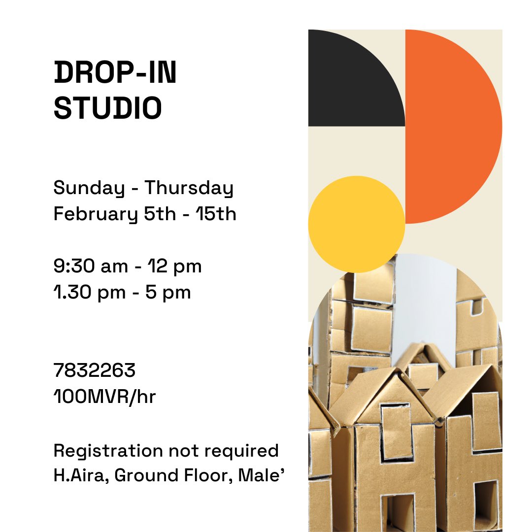 Community Studio Maldives tweet media