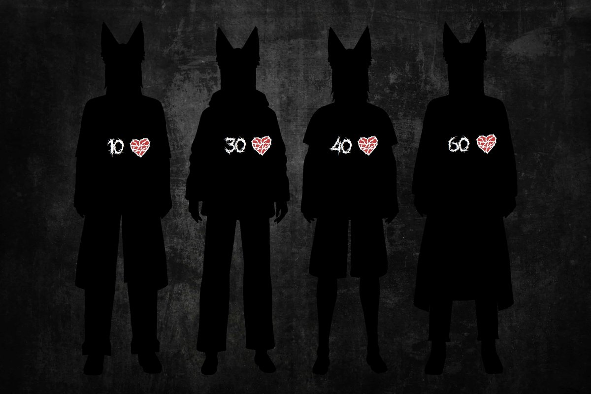 LorcanFuilrois's tweet photo. New Outfit Reveal Inbound, every Reached Like will Display the corresponding Outfit, so like this post and retweet to see the Full Set in all its Awesomeness, and as always Stay Metal AF my friends!
#EnVtuber #Outfits #Metalhead #KeepMetalAlive #VTubersAreStillWatching https://t.co/GXeweNKJGA
