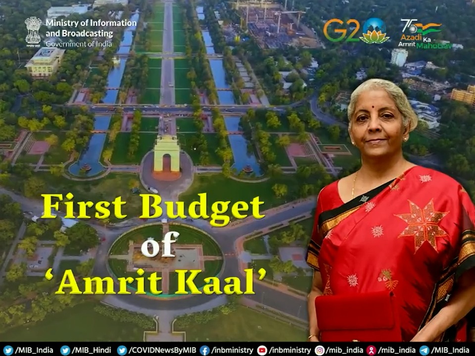 Ministry of Information and Broadcasting on Twitter "AmritKaalBudget