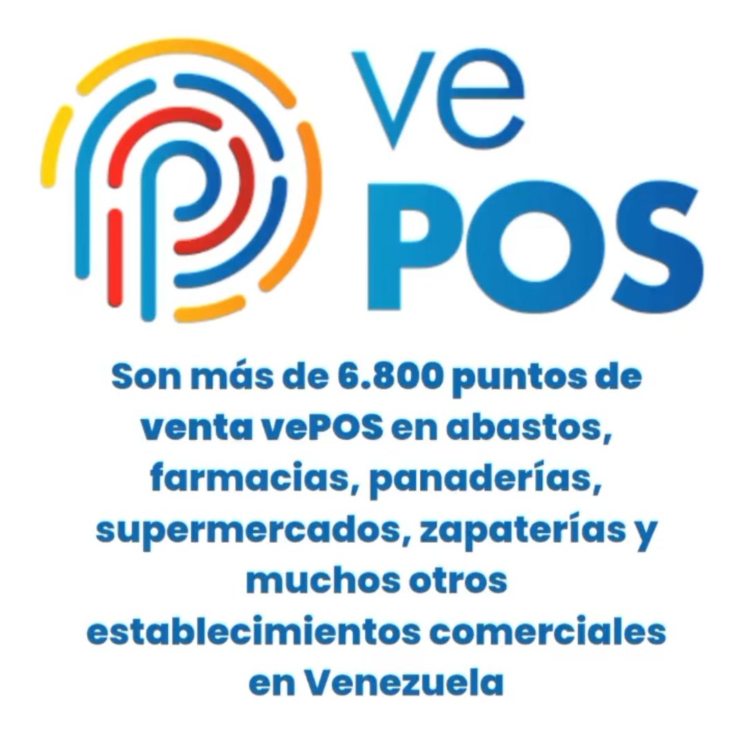 1Venezolanisima's tweet photo. #PaQueSepa
#vePOS es la herramienta que necesitábamos para hacer uso de nuestros #Petros
Conoce los establecimientos afiliados 🧏🏻♀️
#APP
#03Feb
#BastaDePersecuciónEconómica
#SerieDelCaribe #UsemosElPetro #PagaConElPetro #EstadioMonumentalDeCcs https://t.co/CMbEGvxkzz