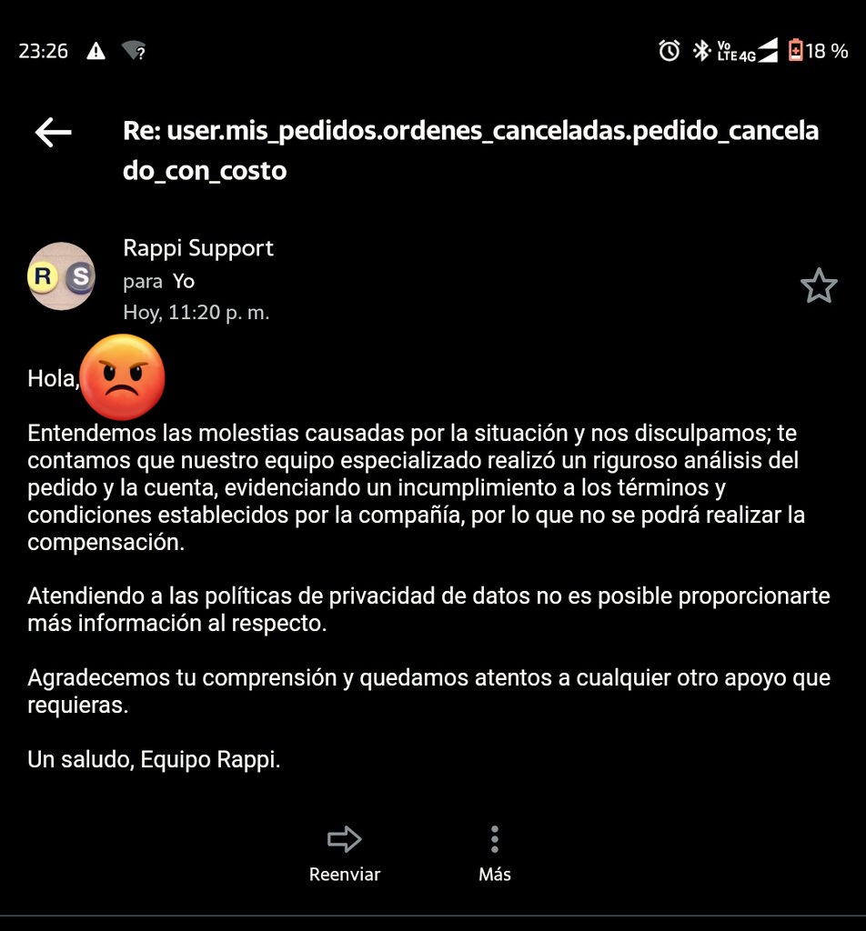 Gohan_Dj's tweet photo. @RappiColombia 
Así es como se lavan las manos para robar a los clientes.
Cobrando pedidos que nunca llegan. https://t.co/hotgnyZ3hk