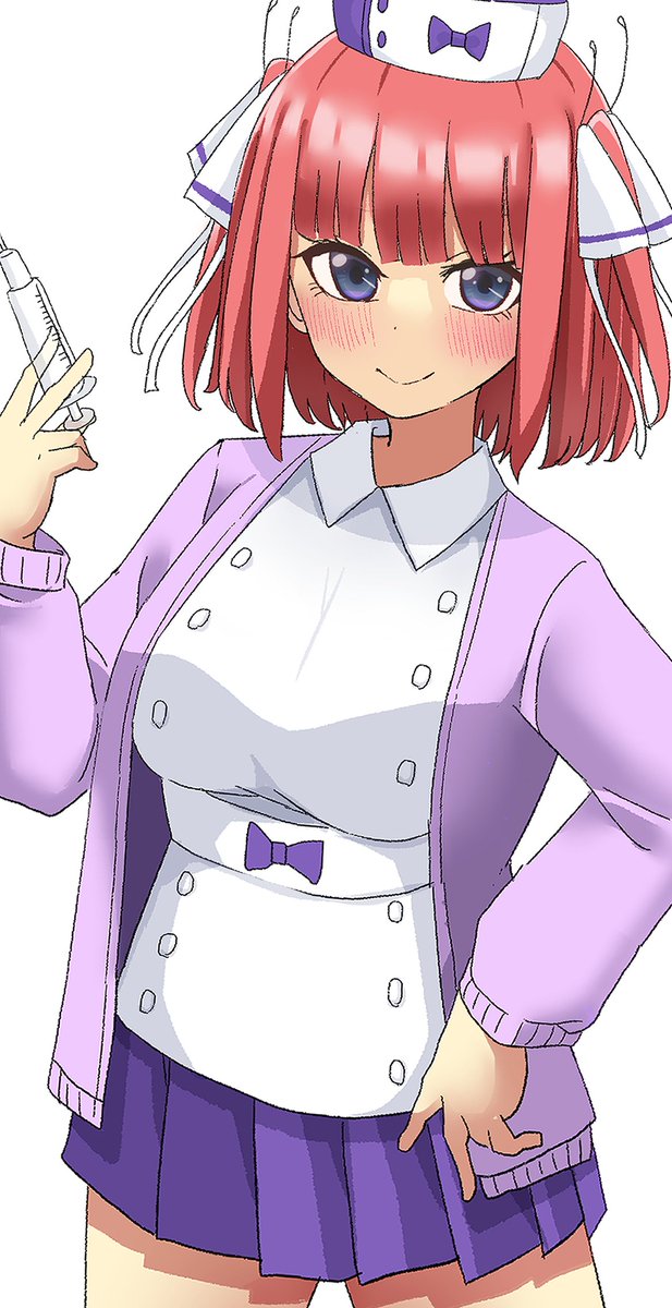 中野二乃 「おちゅうしゃ二乃さん 」|みなづきのイラスト