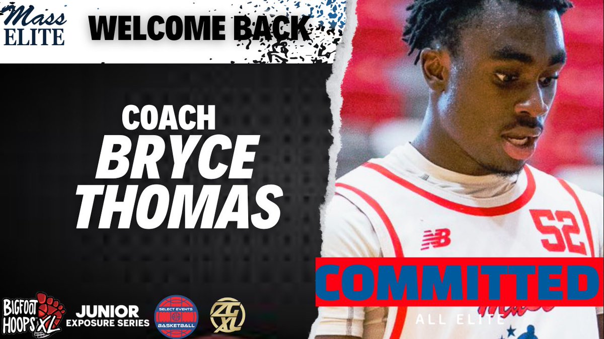Mass Elite (@masselitehoop) on Twitter photo He NEVER left, but “Welcome Back” Coach Bryce Thomas (<a href="/_brycethomas/">Bryce Thomas</a>) joining our Spring/Summer coaching staff‼️ Bryce will be a valuable asset to our student-athletes. Bryce playing D3 collegiate basketball at Lake Forest College He NEVER left, but “Welcome Back” Coach Bryce Thomas (<a href="/_brycethomas/">Bryce Thomas</a>) joining our Spring/Summer coaching staff‼️ Bryce will be a valuable asset to our student-athletes. Bryce playing D3 collegiate basketball at Lake Forest College