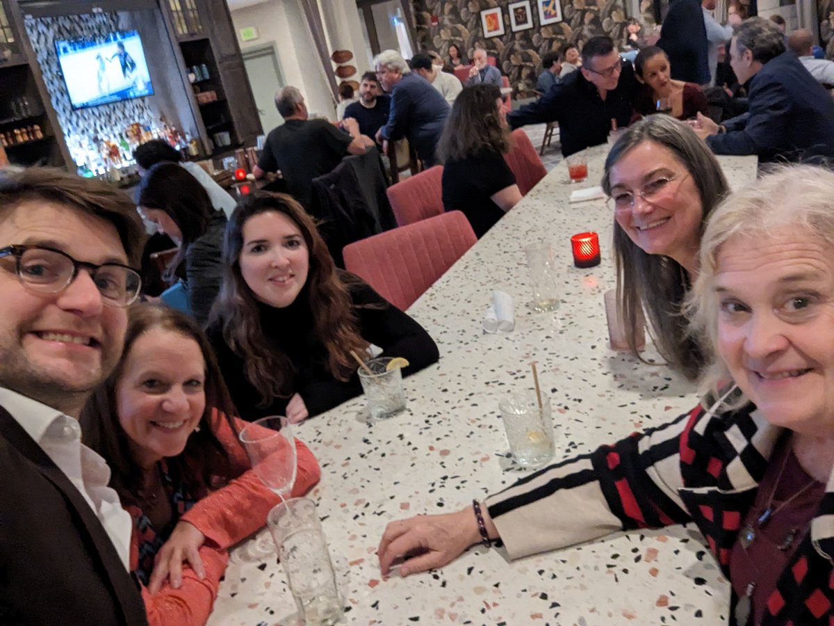 DangerOT's tweet photo. A memorable #ATIAcon Pass the Pigs game at the @cariberoyale Rum Bar, featuring @JudithSchoonov3, @snortondarr, Alli G from @AceCentre and Ella and Alex from @sensoryguru. #ATIA23 #ATIA2023 @Passthepigs https://t.co/sBKmcPXzQ7