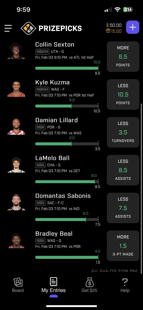 mackbrownn5's tweet photo. little 6 man for tonight 🤭🤝 #PrizePicks #nba $20➡️$500 https://t.co/gtJgT1XzFK