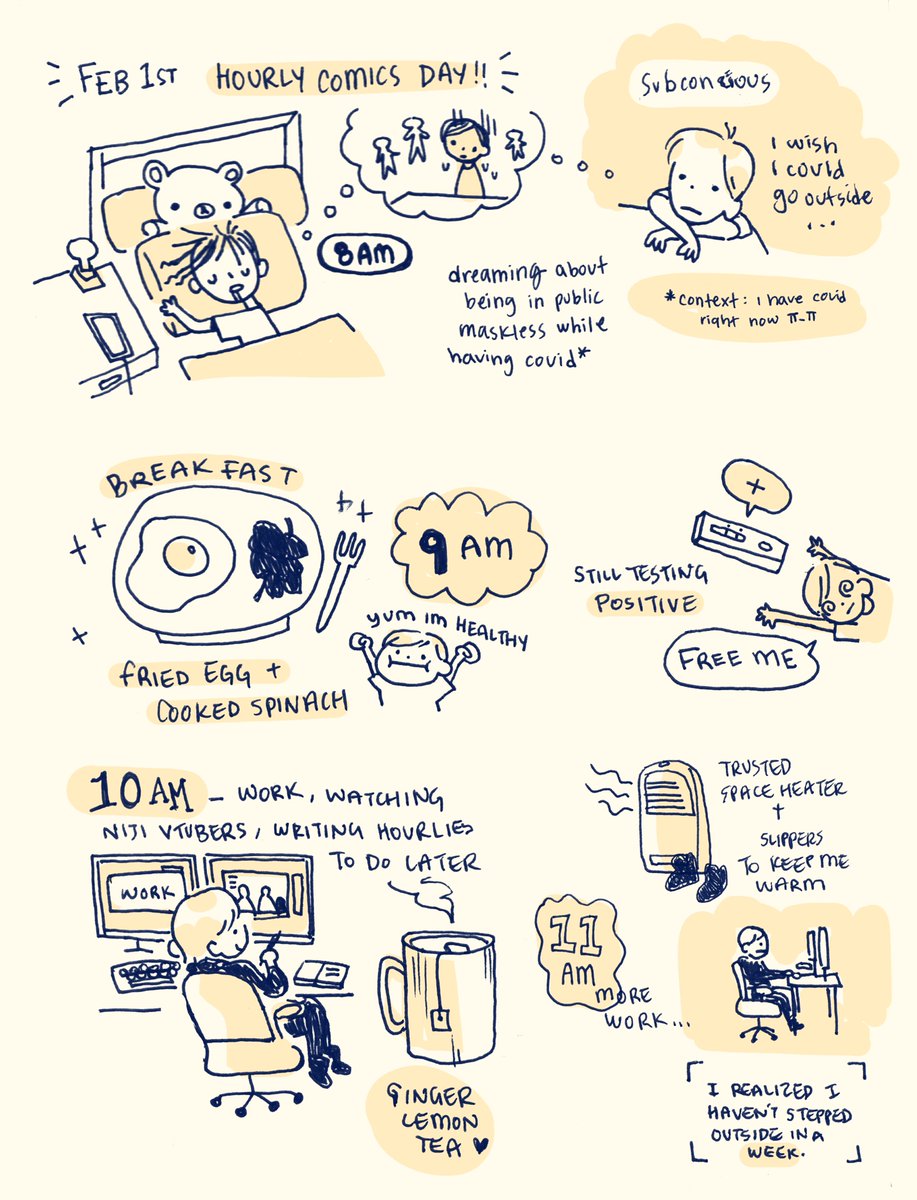 hourly comics day; tad delayed due to... life! hehe 