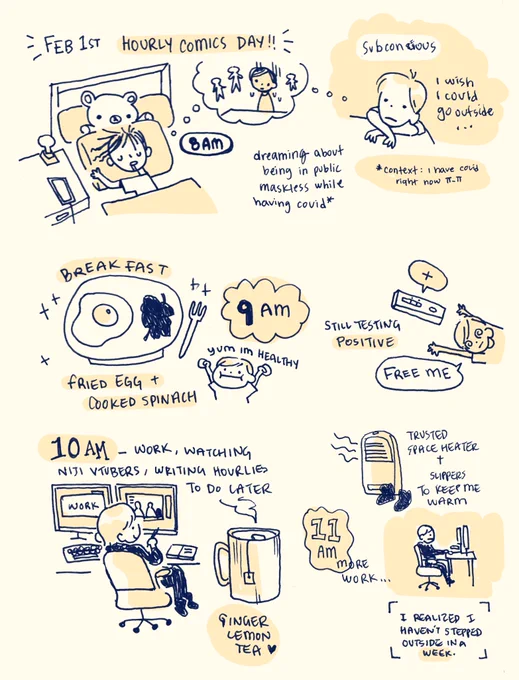 hourly comics day; tad delayed due to... life! hehe 