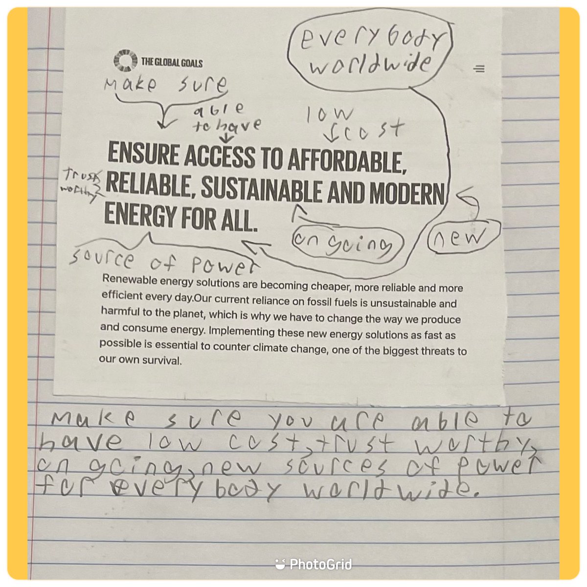MariaYniguez's tweet photo. @TeachSDGs working w/Mr Aguilar's class
Week 1 of #SDGProject ✅
Goal 7 revealed
#KeganStructures Ss teams restate goal
Translator app to collab w/ newcomers
@MicrosoftFlip for class intro video
@YMeza44 what is ur class goal? https://t.co/qy06yqEmM1