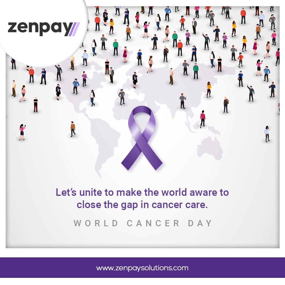 ZenpaySolutions's tweet photo. Today, on World Cancer Day, we at ZenPay stand in solidarity with those impacted by this disease. Let's raise awareness and support in the fight against cancer

#WorldCancerDay #ZenPayCares #TogetherAgainstCancer #FightAgainstCancer #CancerAwareness #EndCancer #SupportForSurvivor https://t.co/8syPrBMuqO