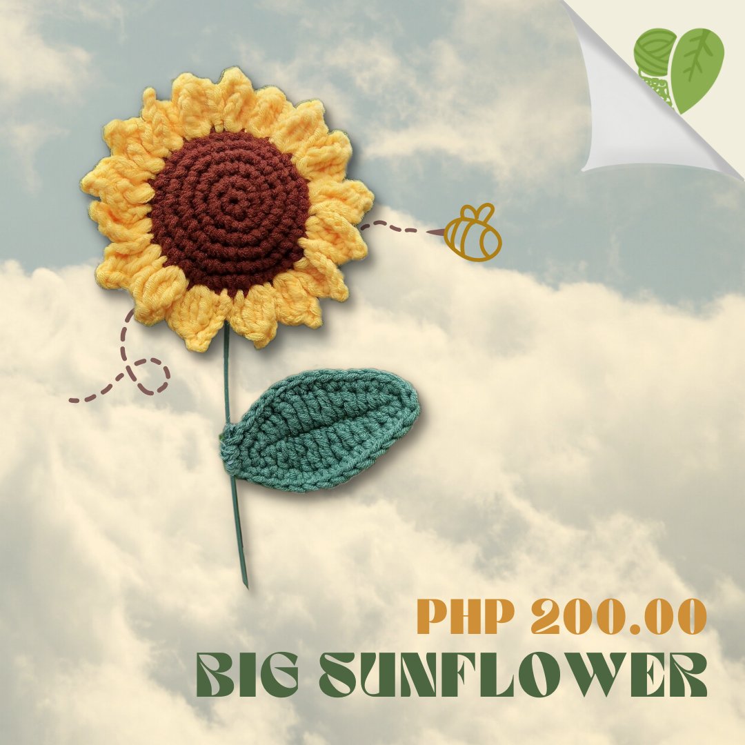 YarningForHope's tweet photo. Feel free to choose among different flowers and colors that will pique your heart 🌻💛

#YarningForHope
#Crochet
#CrochetFlowers https://t.co/IRvFDVoMsy