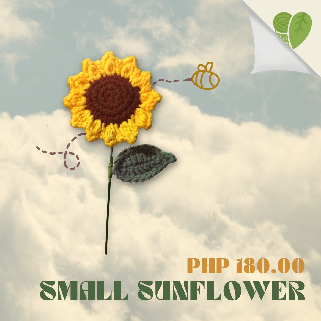YarningForHope's tweet photo. Feel free to choose among different flowers and colors that will pique your heart 🌻💛

#YarningForHope
#Crochet
#CrochetFlowers https://t.co/IRvFDVoMsy