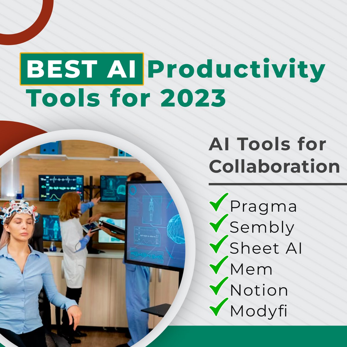 imranbatada's tweet photo. Best AI Productivity Tools for 2023
For a complete read, you may visit the below-mentioned link.
https://t.co/Gn48cwWvPB
#artificialintelligence #future #chatgpt #chatbots #futurejobs #futureofwork #ai #happeningnow #imranbatada #pragma #sembly #sheetAI #mem #notion #TheNews https://t.co/V0k5aTOaVA