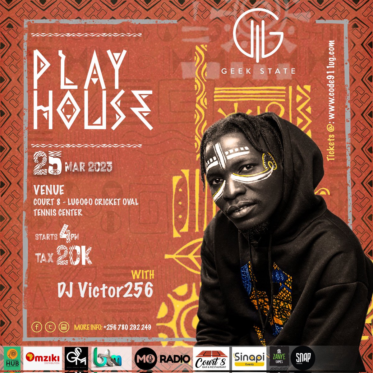 Machette256's tweet photo. Helloooo ๐บ๐ฌ, are you ready for the biggest experience!!! Here we go 25th March it's the #PLAY_HOUSE with illest Deejay @DJVictor256 live at @Court_8 lugogo cricket oval ๐ tickets on sale now
#PlayHouse23 ๐บ๐ฌ๐น๐ฟ๐ธ๐ธ๐ฟ๐ฆ๐๐ https://t.co/2Vr7LChlkr