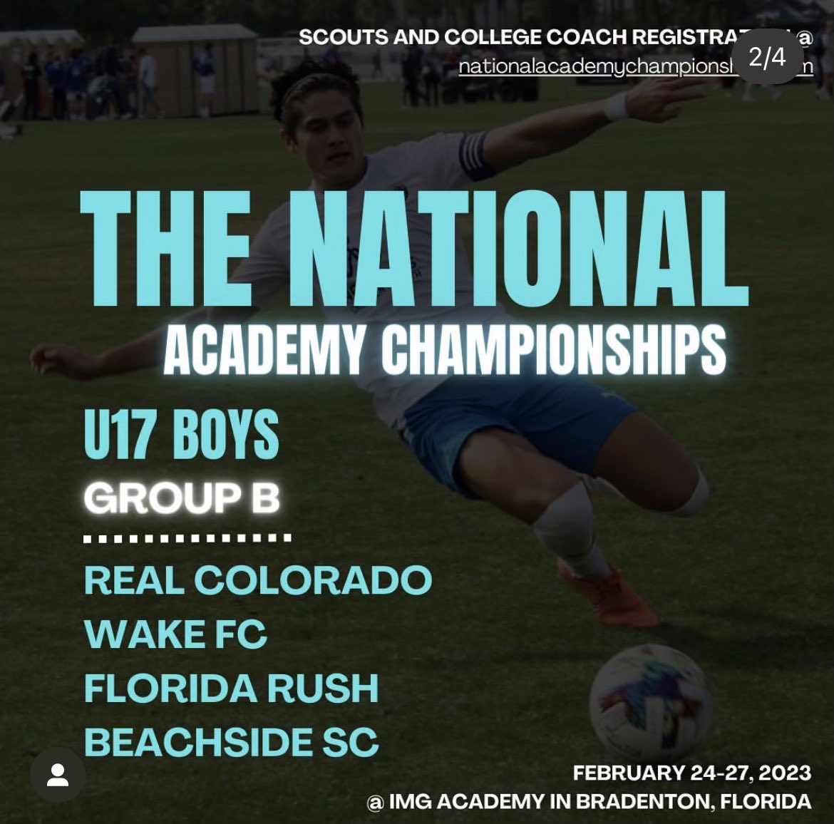 RealColoSoccer's tweet photo. Our U16 and 17 Academy are excited to attend the National Academy Championships!!  #ThisIsReal https://t.co/HsyInyCcwy