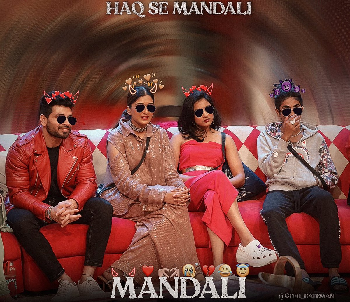 <a href="/BiggBoss_Tak/">BBTak</a> Mandali
Love them
Hate them
U can't ignore them