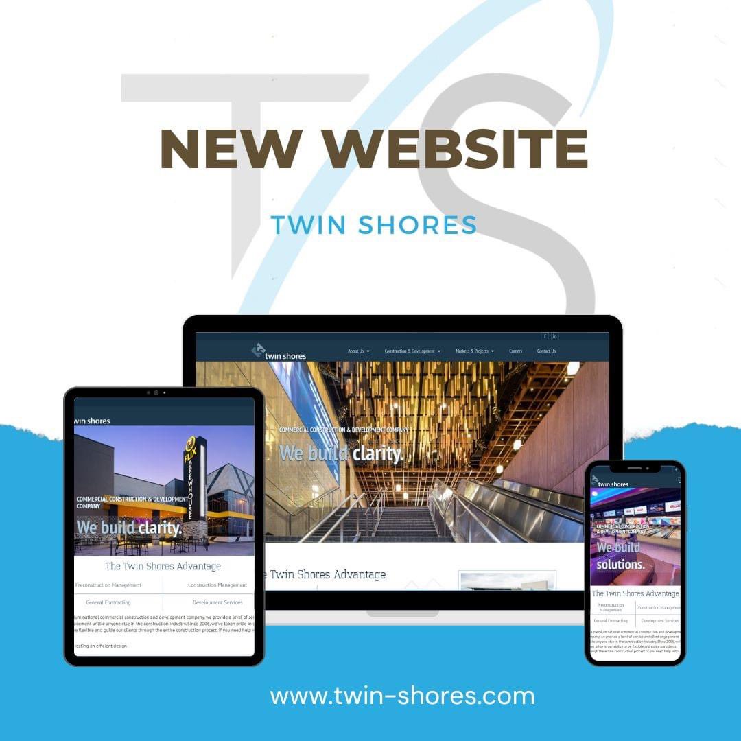 New site launch! Thanks for partnering with us, Twin Shores!! 

#newwebsite #webdesign