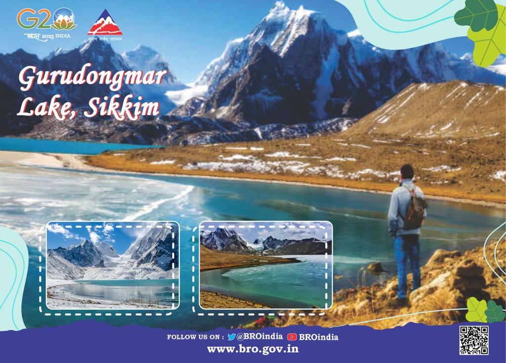 BROindia's tweet photo. #KnowYourBRO
The Gurdongmar Lake in Sikkim is the highest lake of the country at 17, 800 ft. It is located in the Great Himalayas in the Mangan District in Sikkim and considered sacred by Hindus, Sikhs & Buddhists.
@BROindia Project Swastik maintains the road leading to(1/2) https://t.co/iQgORucWQU