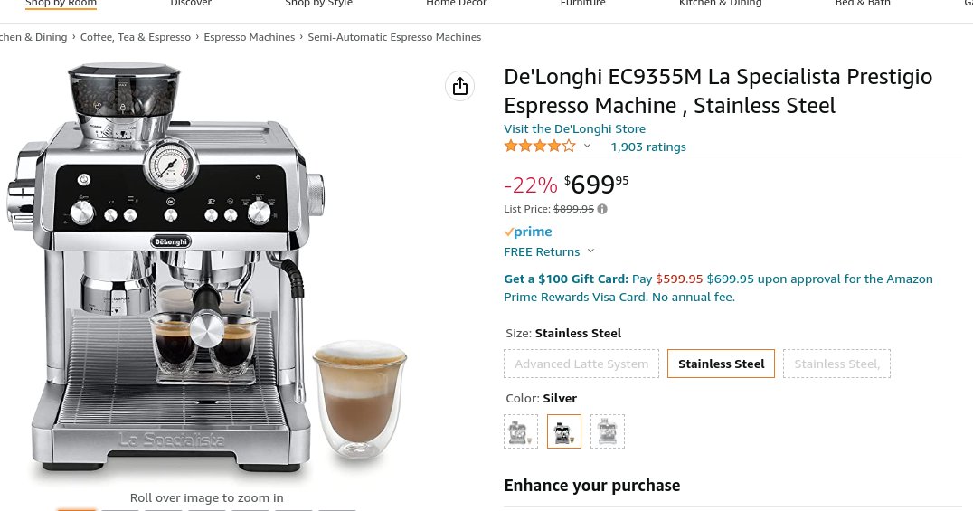 TechLifeJulio's tweet image. Should I get it?!!  I really want it but it's $700.  I'll follow the first response.