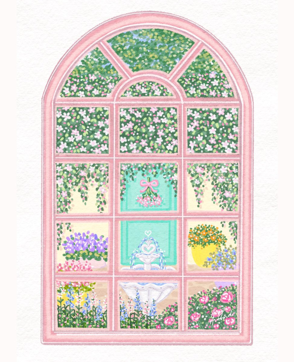 วิวสวนหลังบ้านที่ใฝ่ฝัน💐💓