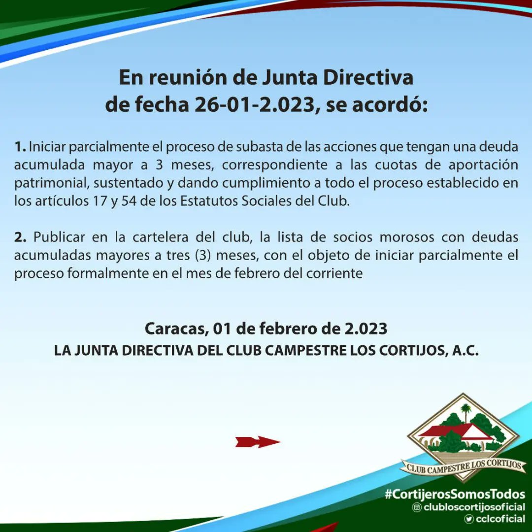 Club Campestre Los Cortijos tweet media