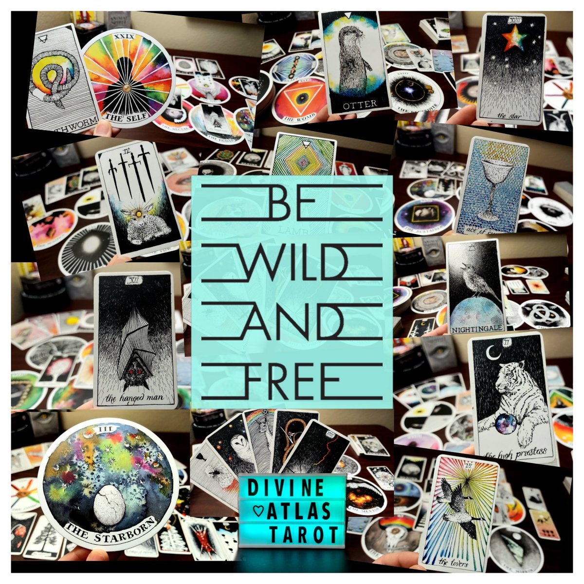 DivineAtlas's tweet photo. 😎THIS WEEKS READINGS ARE WILD. 

💓THAT'S RIGHT. WILD. 

🌟THE WILD UNKNOWN. 

View yours here >>>>> 
https://t.co/ij7kxcopHH 

Follow me on Tiktok for the card of the day 🌟 >>>> 
https://t.co/QvEgKsYmeg 

#tarot #tarotreadings #divineatlastarot #thewildunknown #cardoftheday https://t.co/dWaCDR8e6N