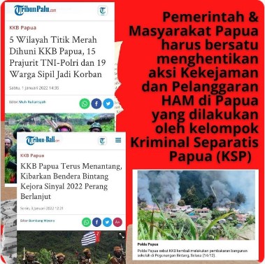 DittoNizer's tweet photo. Pemerintah dan Masyarakat Papua Harus Bersatu Menghentikan Aksi Kekejaman dan Pelanggaran HAM di Papua yang dilakukanoleh Kelompok Kriminal Separatis Papua
#PapuaAdalahKita
#Papuadamai https://t.co/pEQP4Ect0U