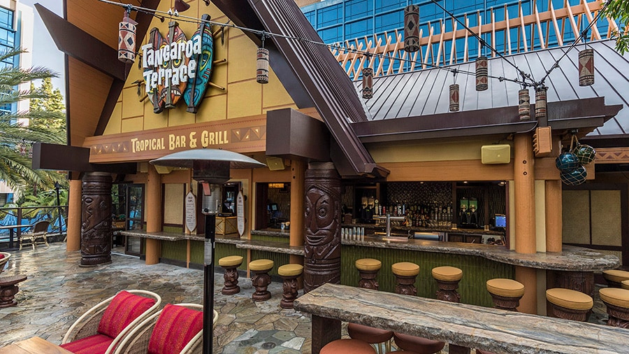 Disney_Timeline's tweet photo. 2019 - Tangaroa Terrace Tropical Bar &amp; Grill reopens with a new look and new food at the Disneyland Hotel https://t.co/fcguNEMXHO