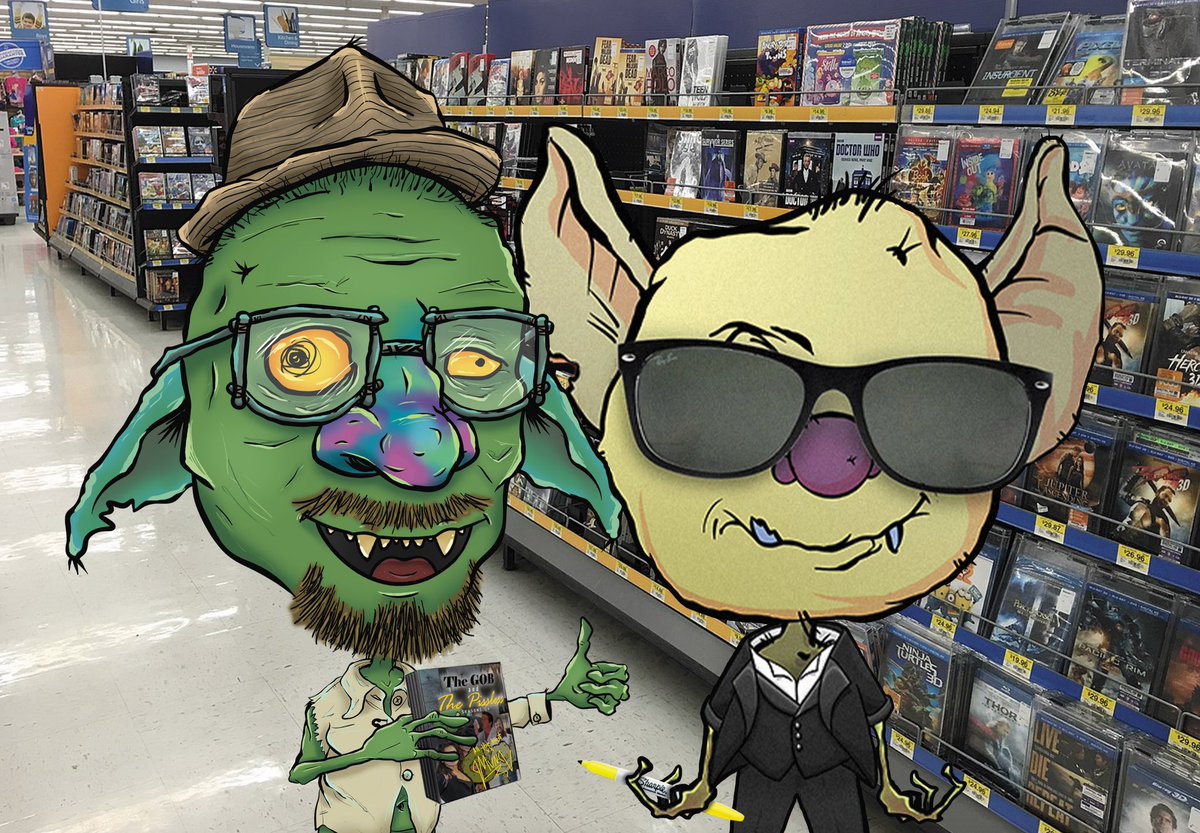 i hAd to shoVe a fEw goBs bUt i fiNaLLy goT my bOx seT of Da gOb anD da PissLeSs siGned by da oNe an oNLy <a href="/munqthegoblin/">Munq</a> <a href="/goblintown/">goblintown</a>