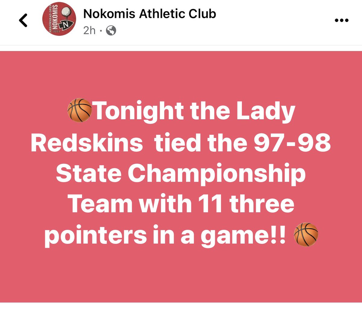 JNsports's tweet photo. Awesome to see all that Nokomis has accomplished this season. They picked up win 25 tonight, the sixth most in the history of the program and the most since 2000-01. https://t.co/oC1XcFDbDt