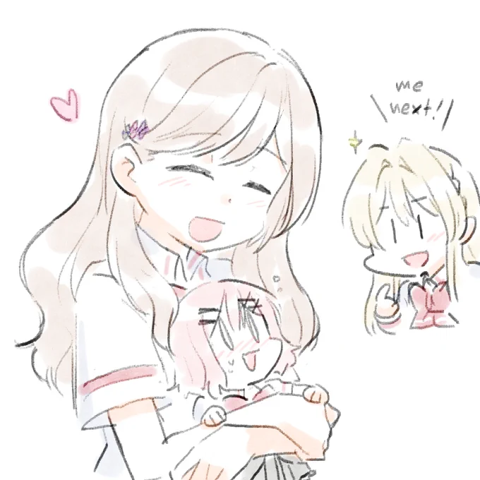(Request Sketch)  I only read KimiShinu first few chapters, and it was a long time ago. Let's go with RenaAji  