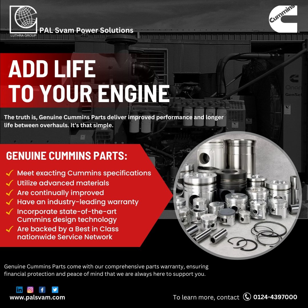 palsvam's tweet photo. PAL Svam Power Solutions 

Visit: https://t.co/xcCsXzm52J
#CumminsIndia #DataCenters #BigPower #PowerGeneration #Palsvam #luthragroup #valvoline #cummins #valvolinecummins #dgset #diesel #engine #engineoil #coolant #heavyduty #Haryana #jammu #punjab #himachalpradesh #leh https://t.co/FP5S2Kea7i