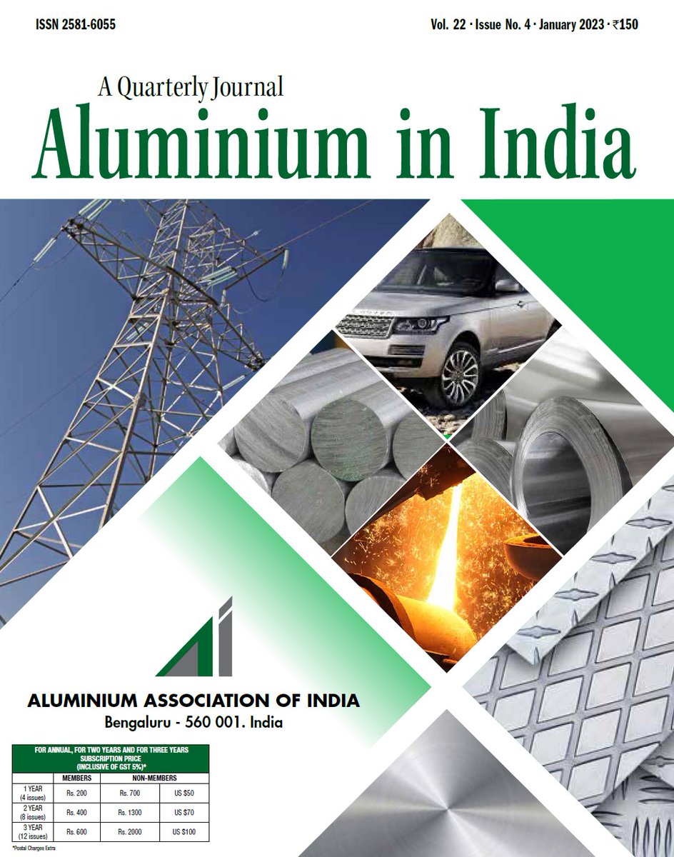 Aluminium Association of India (@aluminium1981) on Twitter photo 