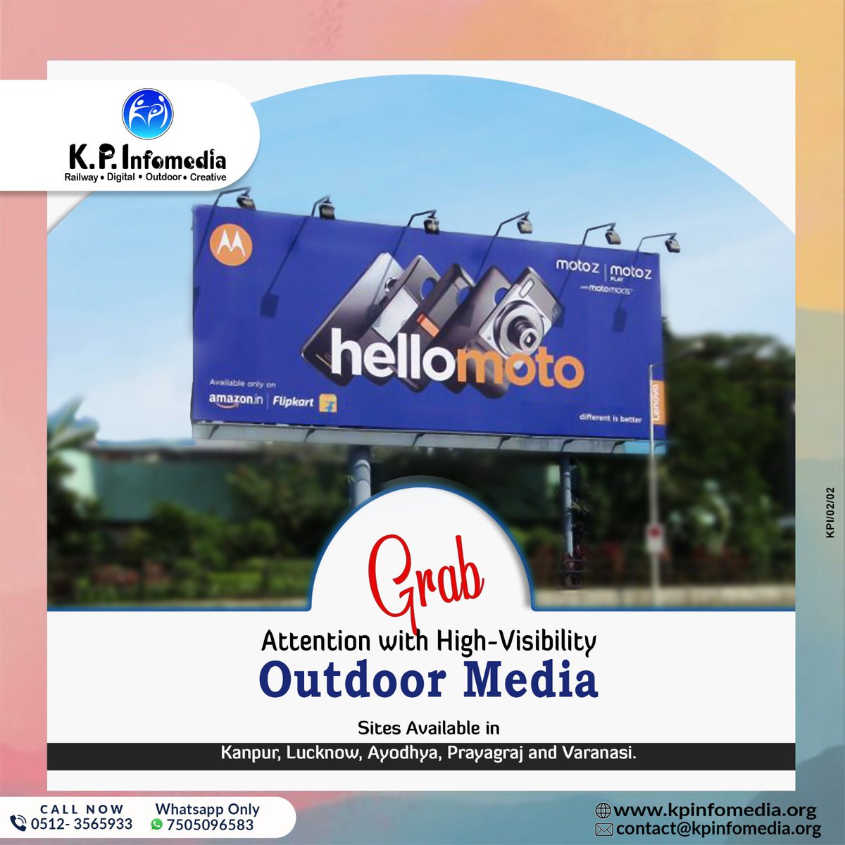InfomediaK's tweet image. Our high-quality and eye-catching designs, coupled with strategic placement, will help you grab the attention of people in your area and make a lasting impression.🤩
👉Media Planning
👉Sites in Prime Locations
👉Guaranteed Lowest Rate
#outdooradvertisement #outdoormedia