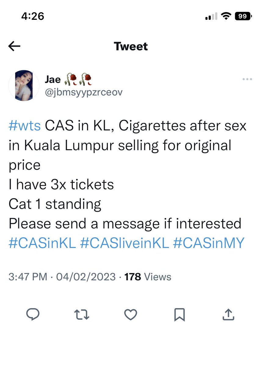 sweetsugayg's tweet photo. UPDATE!

The CAS KL ticket scammer is using new bank accounts and fake twt accounts!

Fake acc: @jbmsyypzrceov 

Bank acc: 
ZAWIYAH BINTI
1510-9830-9283
maybank

Please help report their twt accounts and make a report to ur bank and the police if u got scammed by them! https://t.co/Z6evbCgJjY