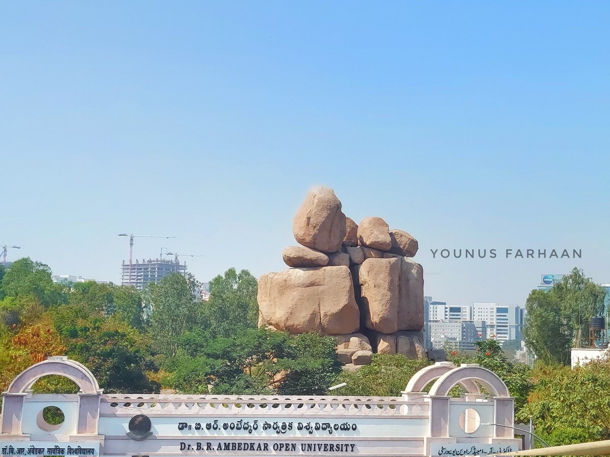 YounusFarhaan's tweet photo. Rocks View
Dr. B.R Ambedkar Open University
@KTRBRS @asifalikhan_1 @HiHyderabad @swachhhyd @DonitaJose @Ilovehyderabad @nalrag @nuts2406 @sushilrTOI @savekhajaguda @arvindkumar_ias
#Hyderabad #Telangana #photography #photooftheday #Photo_Folio #rock #saverocks https://t.co/aCXJ3btg4k