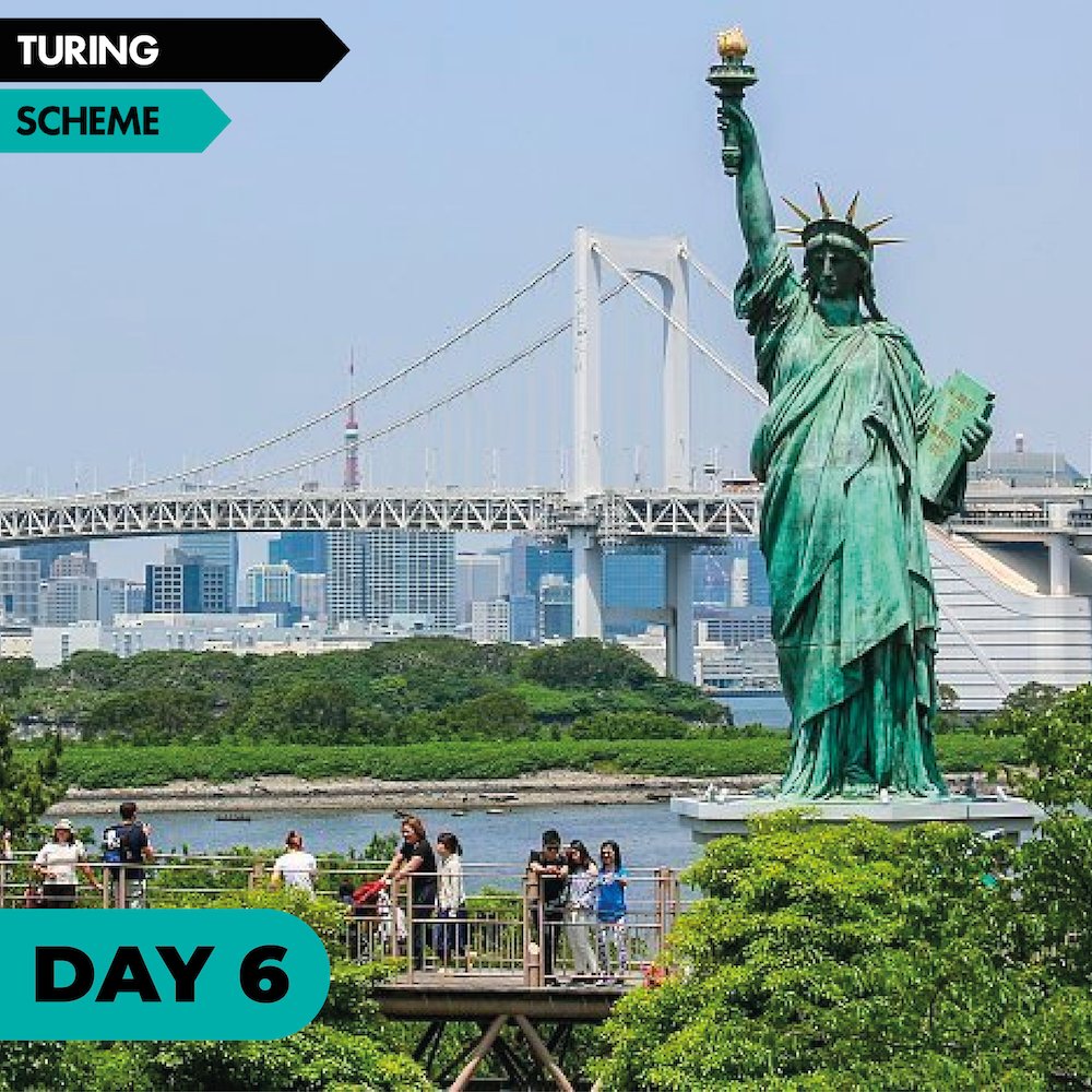 MatrixAcademyT's tweet photo. 📍JAPAN
Today we are taking a train out of the city to explore Odaiba, a vast complex of museums, parks and restaurants. We are visiting Miraikan Museum of Emerging Science and Innovation and travelling over the rainbow bridge🔭🌈
#MatrixJapan #Japan #TuringScheme #Odaiba https://t.co/oxBVe6mjQb