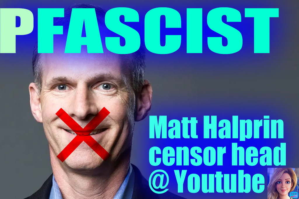 I__LOVE_TRUMP's tweet photo. #MattHalprin is head #Youtube #Pfascist deleting evidence of #Pfizer admitting GOF crimes against humanity. https://t.co/YGDyQWHlKE