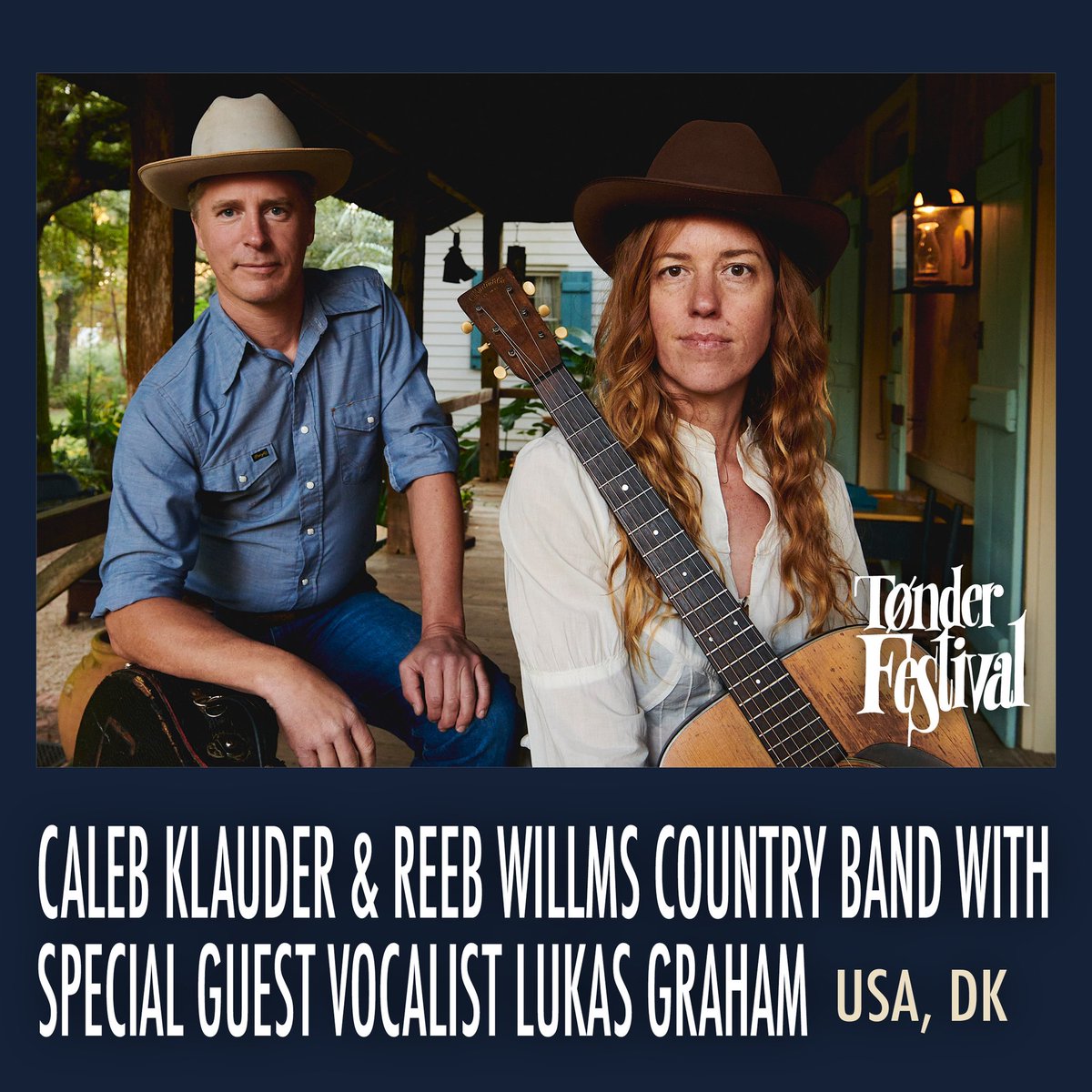 TonderFestival's tweet photo. @calebklauder &amp; Reeb Willms Country Band X special guest vocalist @LukasGraham at #TF23 🙌 Amazing combo! Tickets here: https://t.co/Bijwl3h1m7 https://t.co/dySXGA3QD0